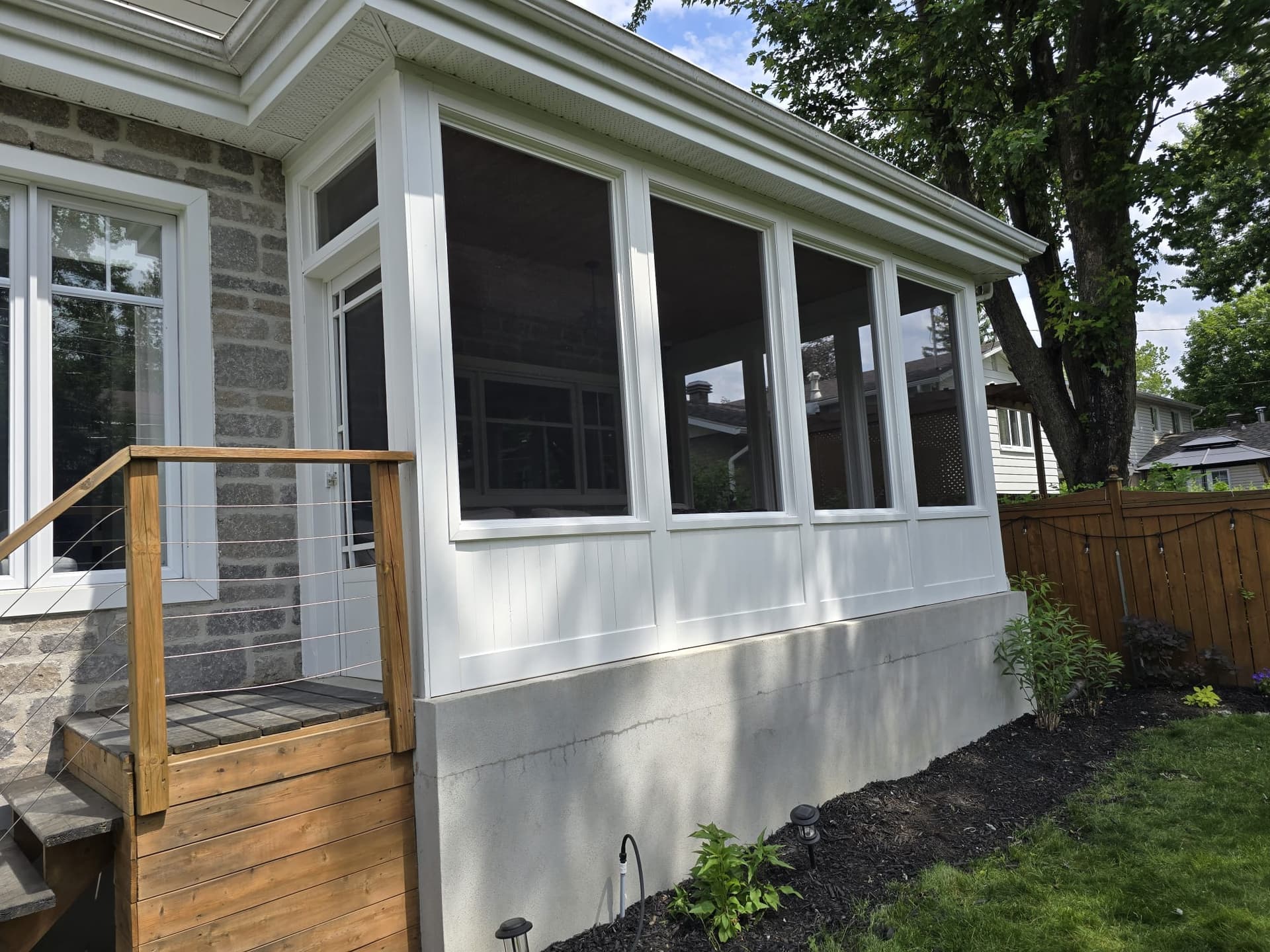 Entretien porte bois