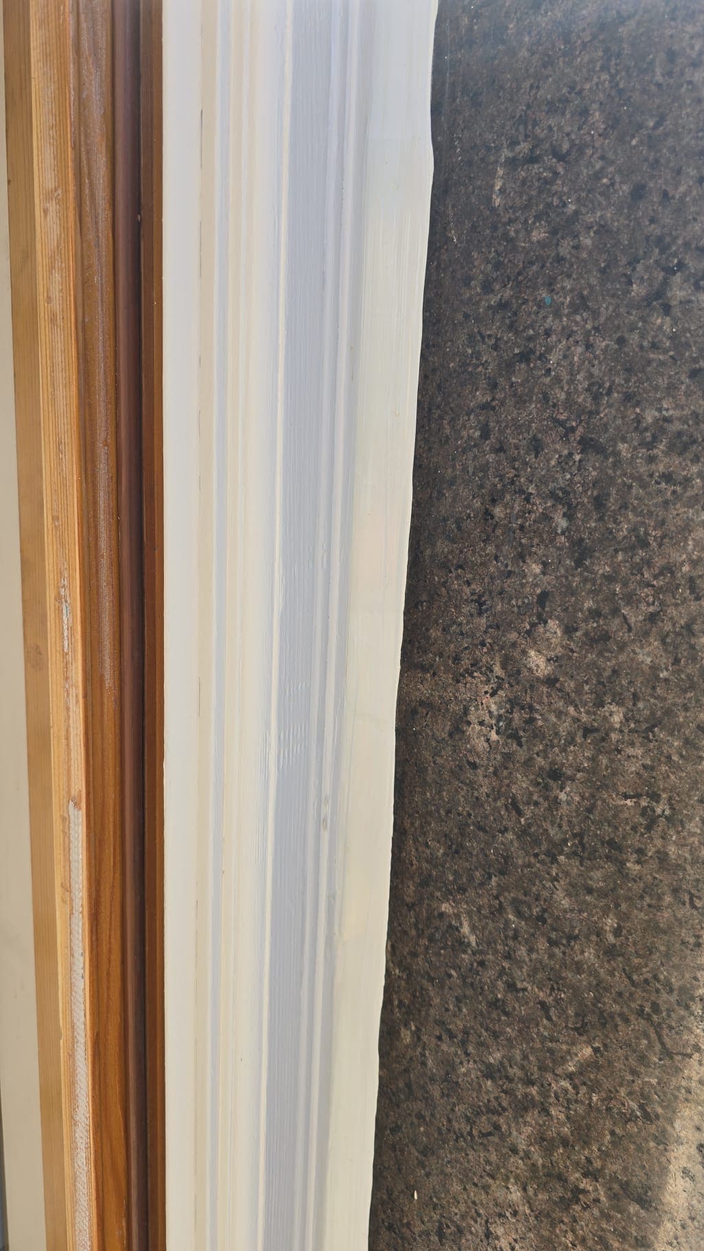 Reparation porte en bois