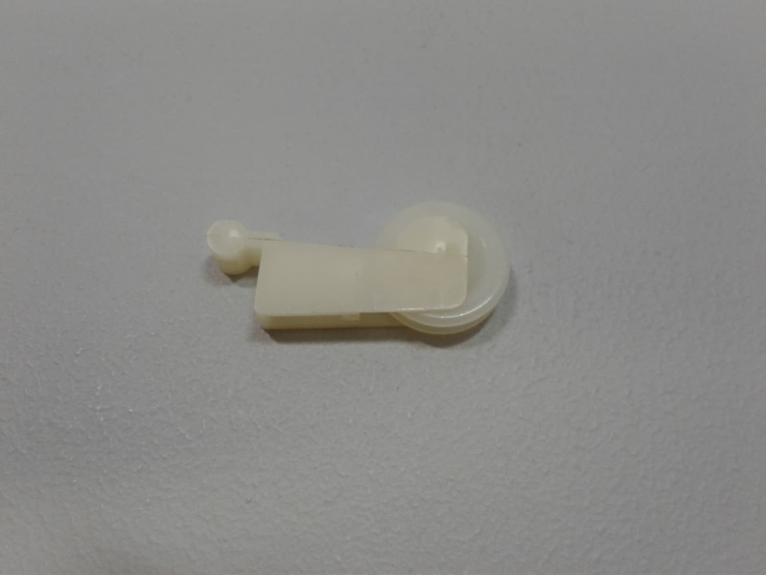 Roulette de porte moustiquaire en nylon Diamètre: 1''Épaisseur de la roulette: 3/8''  - Miniature 2