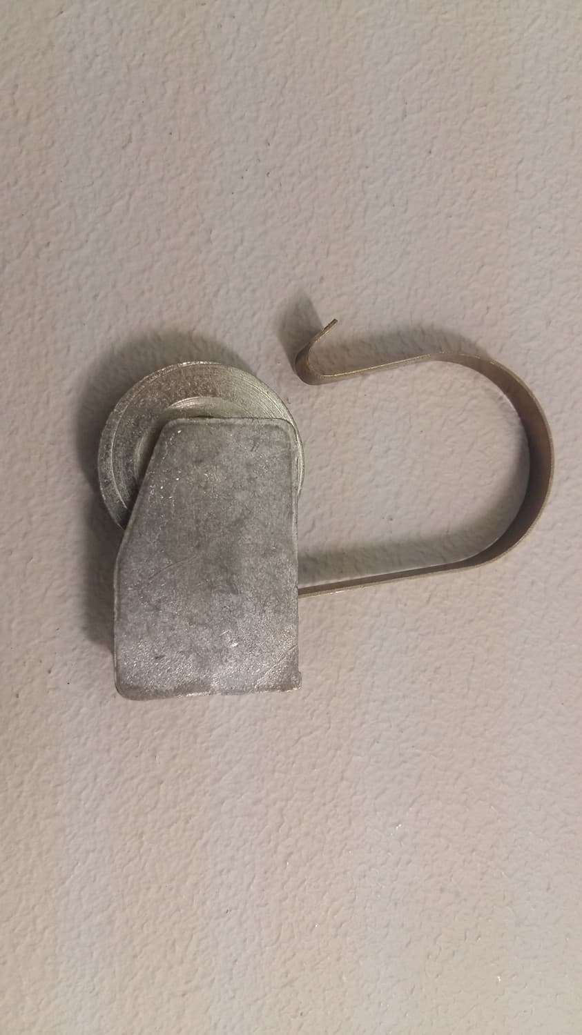 Roulette avec roulement à bille - Miniature 2