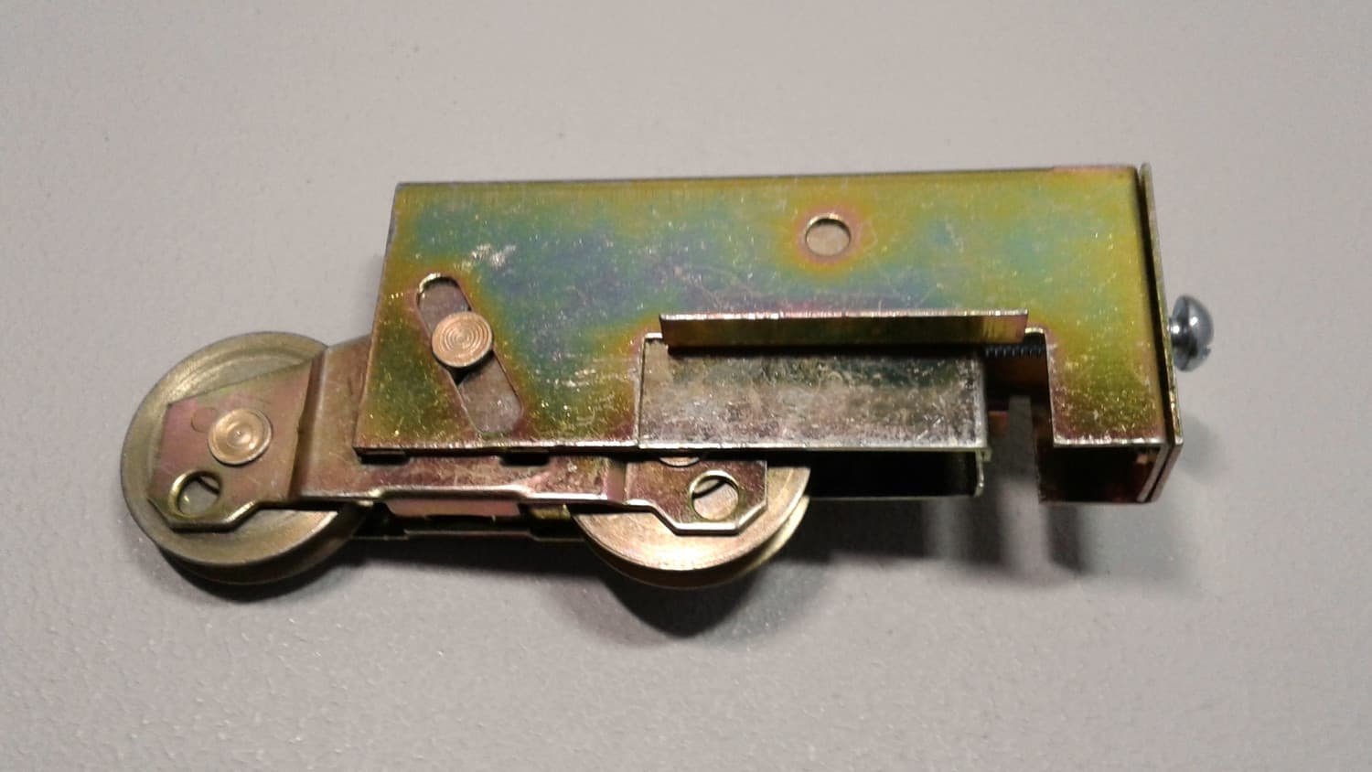 Roulette en acier avec roulement à bille pour porte patio - VOS-DEF1-168 | Vosthermos