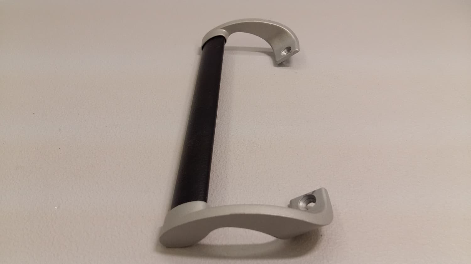 Poignee extérieure noire et grise pour porte patio - Miniature 2