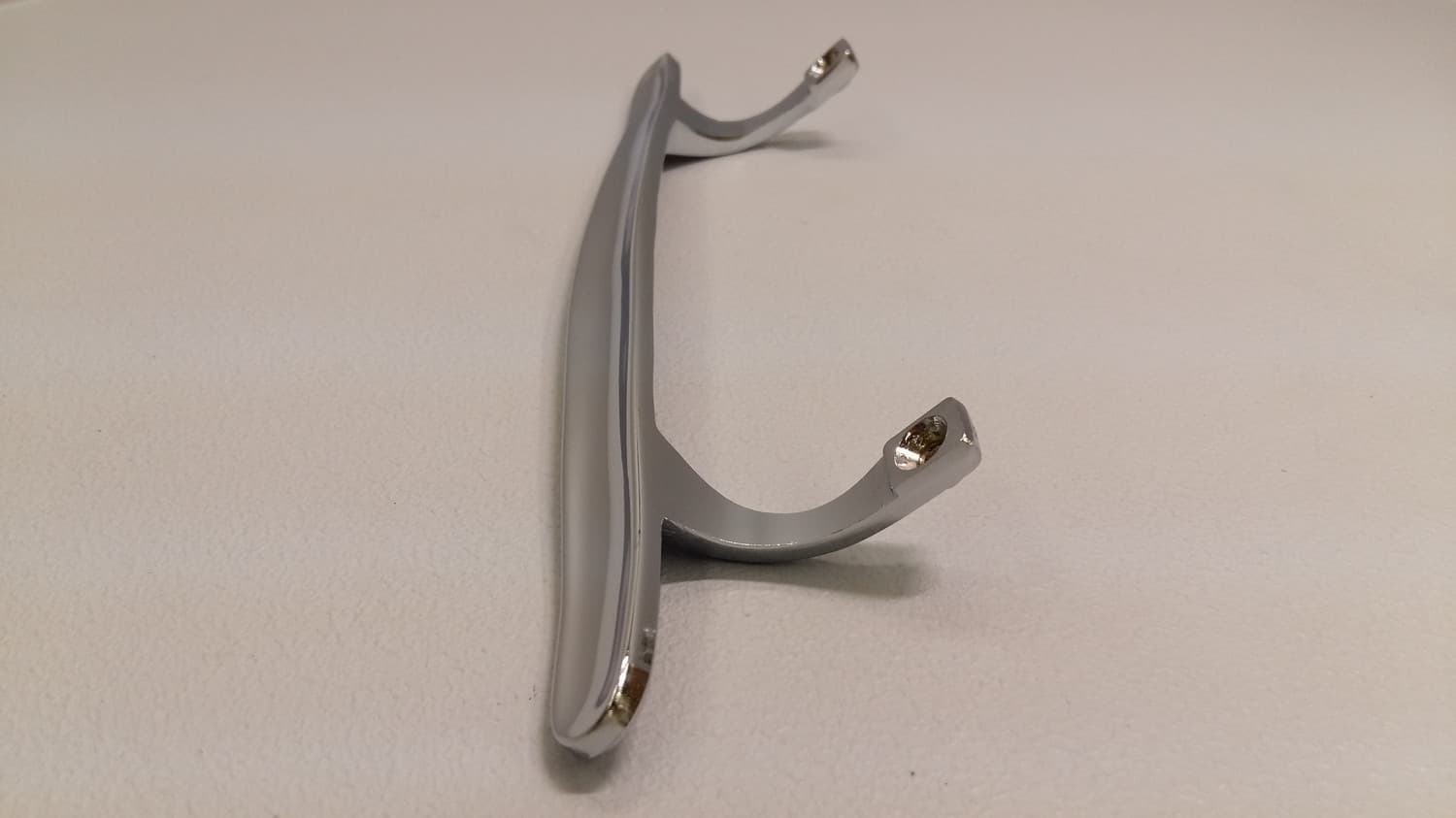 Poignee extérieure chromée pour porte patio - Miniature 2