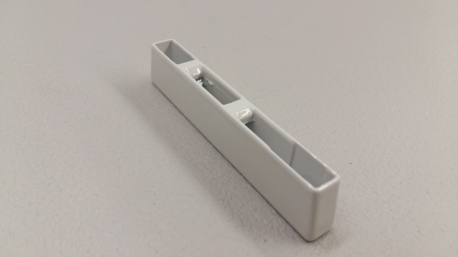 Gache blanche pour porte patio - Miniature 2