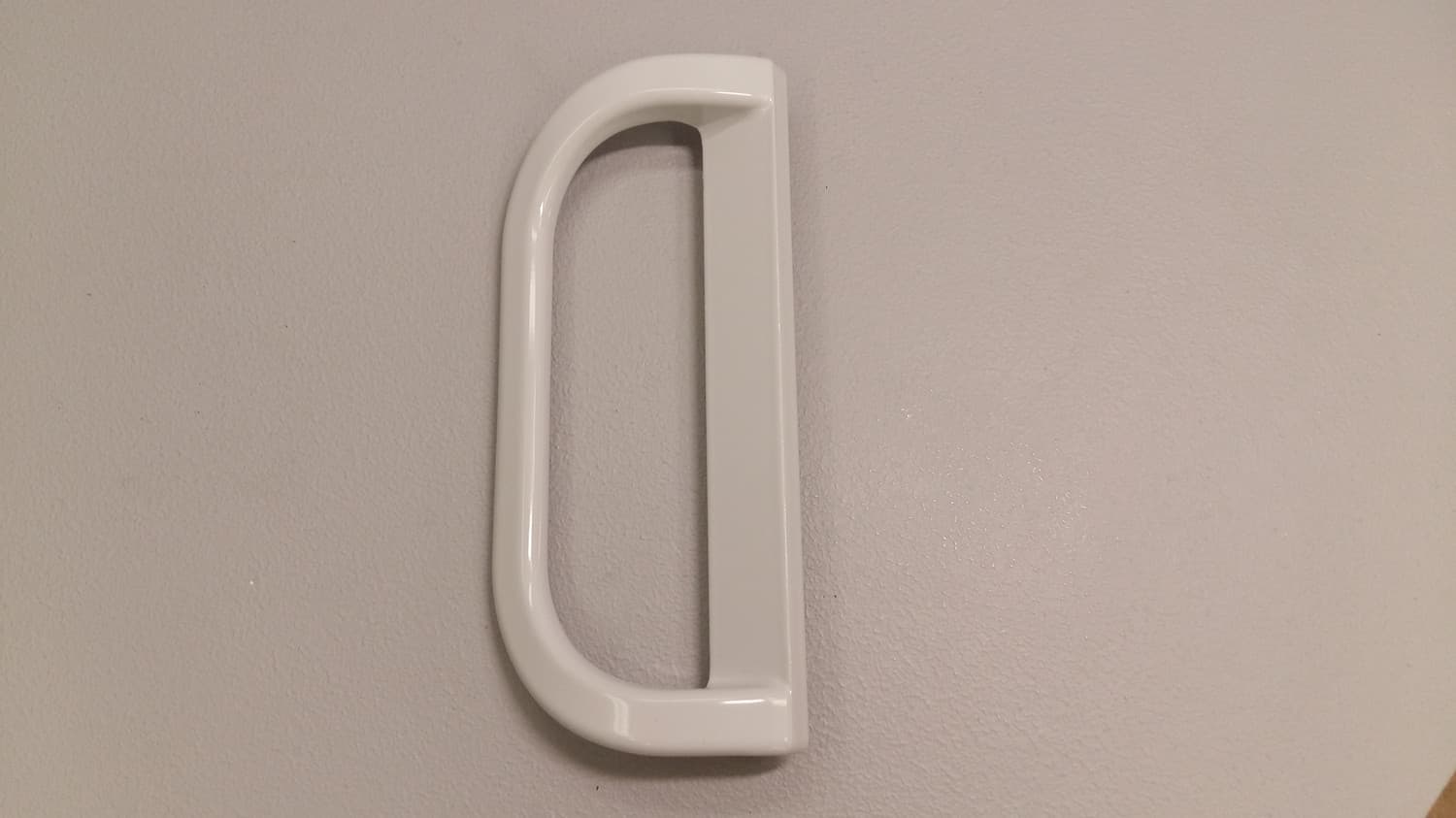 Poignee extérieure blanche pour porte patio - Image 1