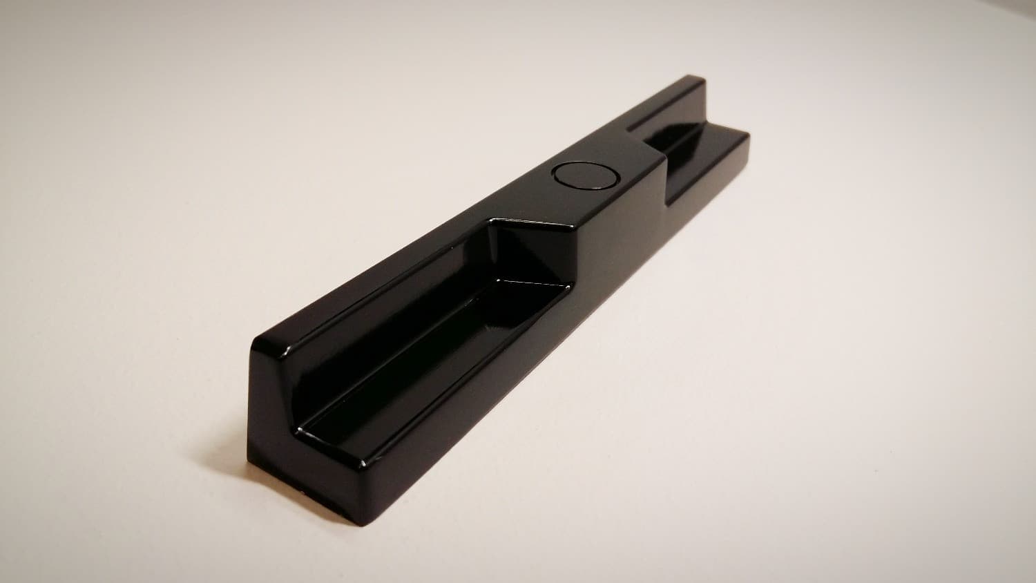 Poignee extérieure noire universelle pour porte patio - Miniature 2