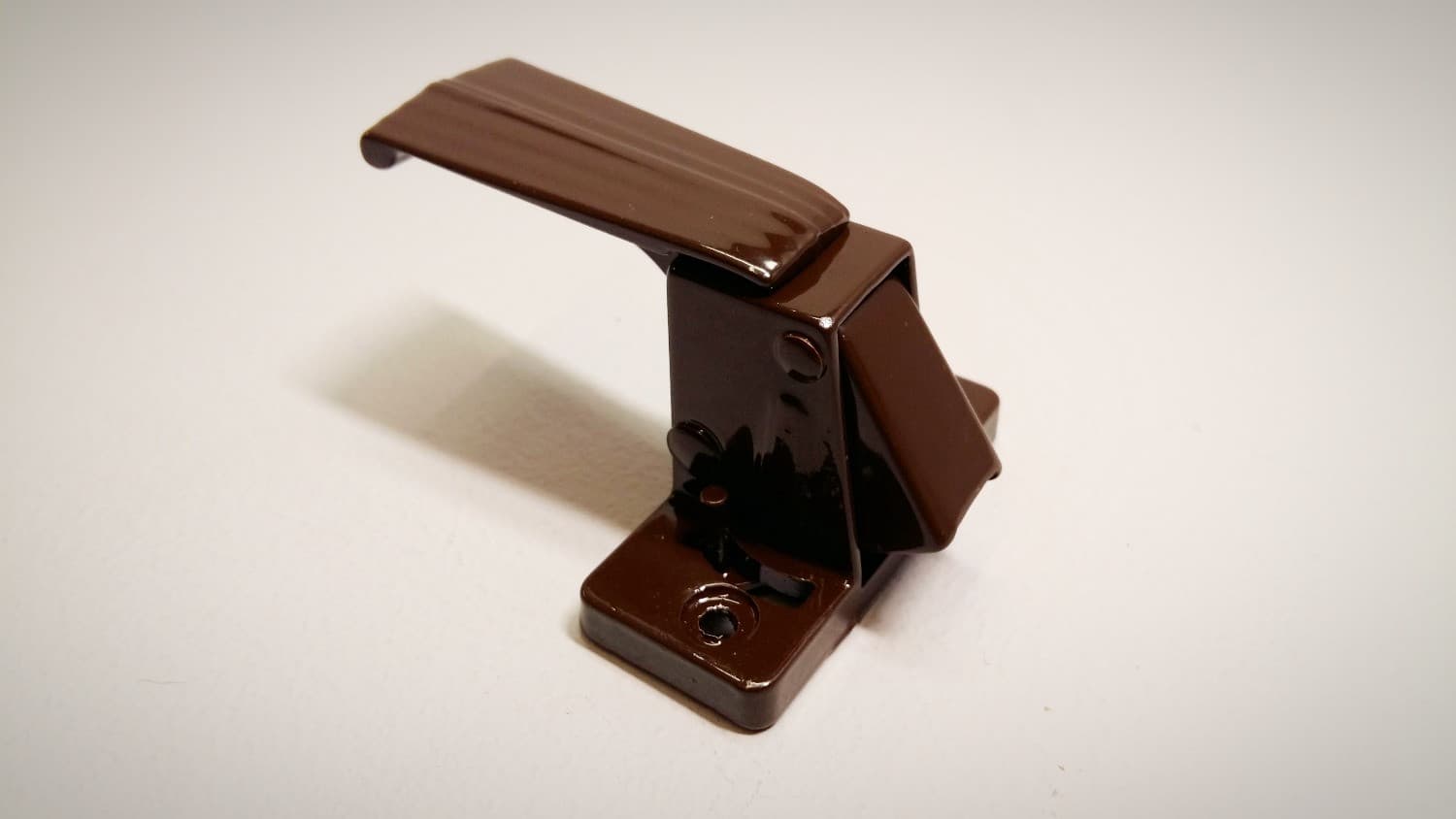 Poignee intérieure pour contre-porte d'aluminium (brune) - Miniature 2