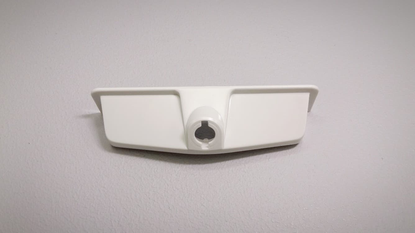 Couvercle blanc pour opérateur de fenêtre à battant - Image 1