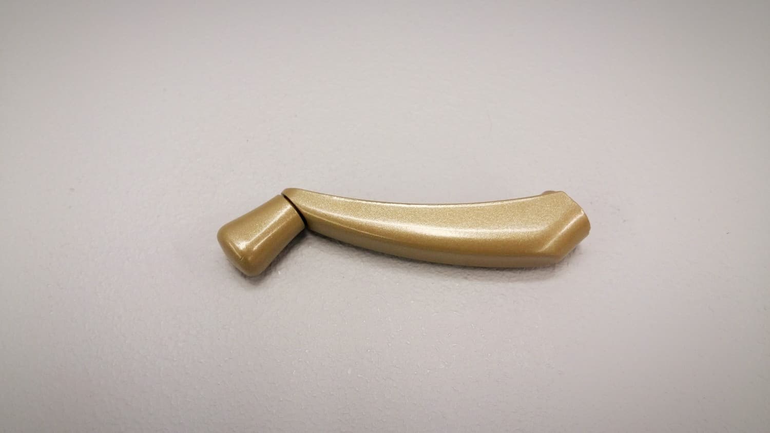 Poignee fixe pour opérateur de fenêtre à battant champagne - Image 1