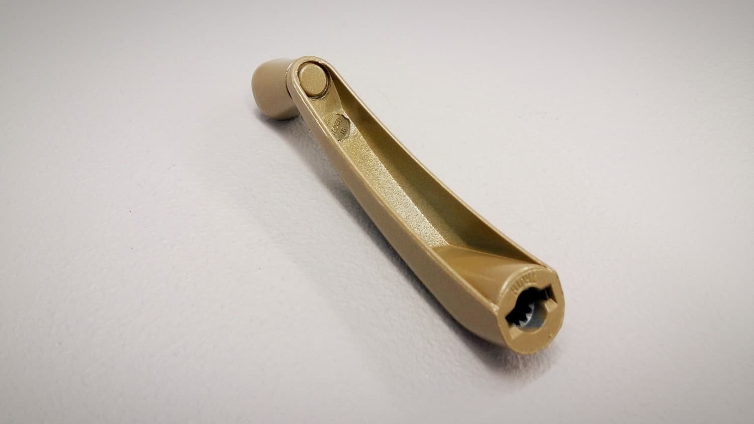 Poignee fixe pour opérateur de fenêtre à battant champagne - Miniature 2