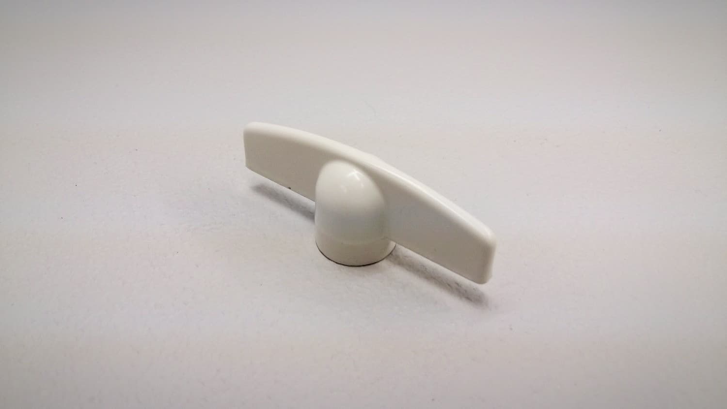 Poignee fixe pour opérateur de fenêtre à battant blanc - Image 1