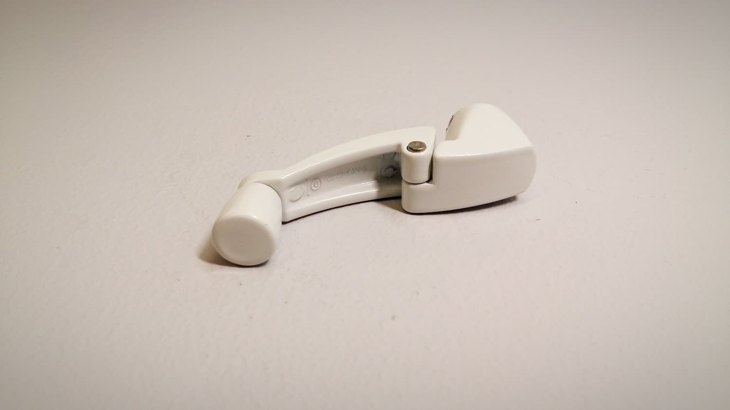 Poignee pliante pour opérateur de fenêtre à battant blanc - Miniature 2