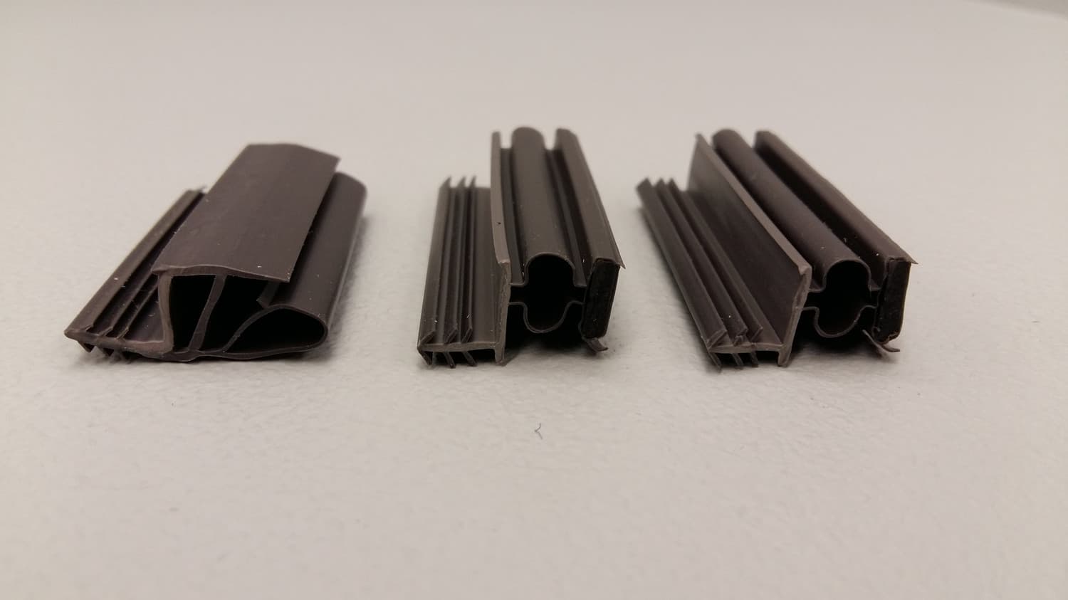 Ensemble de coupe-froid magnétique brun pour porte résidentielle(84+84+36) - VOS-DEF6-189BR kit | Vosthermos